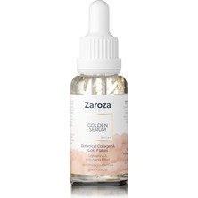 Zaroza Yaşlanma Karşıtı Collagen & Niacinamide & 24K Altın Yapraklı Serum 30 ml