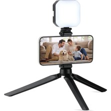 Polosmart PBS130 LED Işıklı Tripod Siyah