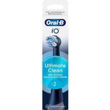 Oral-B Io Ultimate Clean Siyah Diş Fırçası Yedek Başlığı 2 Adet