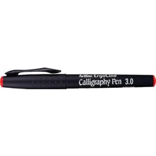 Artline Ergoline Calligraphy Pen 3.0 Kaligrafi Kalemi, 3.0 Mm, Kırmızı