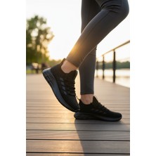 Enoch Kadın Hafif Koşu Ayakkabısı Nefes Alan Triko Örgü Sneaker