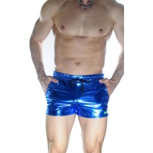 Liyuza Erkek Mavi Lame Short