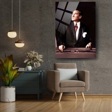 Glitglass Modern Atatürk Cam Tablo