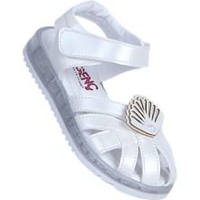 Şiringenç Şirin Genç Şg9 Beyaz Kız Çocuk Sandalet