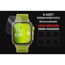 Huawei Fit 4 Pro Kırılmaz Cam 6 Adet Şeffaf Ekran Koruyucu – Çizilmez, Ultra Ince