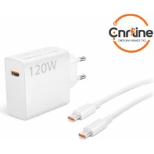 Çnrline 120W Type-C Hızlı Şarj Seti – Kablo + Adaptör