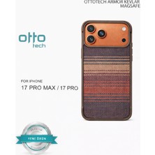 Otto Tech Armor Kevlar Magsafe Kılıf iPhone 17 Pro Etnik Kahve