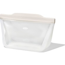 Feyza Design Pratik ve Sağlam Silikon Saklama Torbası 335 Ml, Güvenle Saklama Keyfi