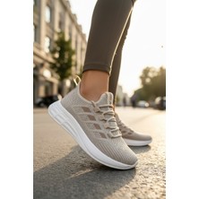 Enoch Kadın Hafif Koşu Ayakkabısı Nefes Alan Triko Örgü Sneaker