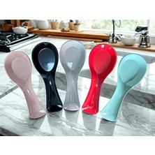 Seç Al Burada Tezgah Üstü Sert Plastik Kepçe Çatal Bıcak Kaşıklık, Kaşık Altlığı