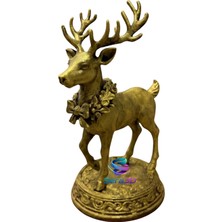 Sera3D Geyik El Boyaması 25CM Yükseklik