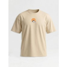 Broco Erkek Oversize %100 Pamuk Bisiklet Yakalı Anatolian Soul Ver.2 T-Shirt