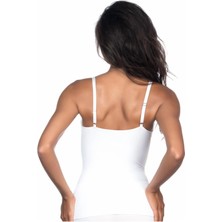 Liyuza Beyaz Mı Emay 5040 Ip Askılı Fantazi Atlet Korse