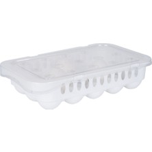 Akinco Hijyenik Yumurta Saklama Kabı 15 Bölmeli Kapaklı