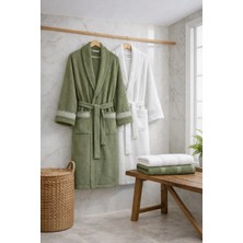 6 Parça Aile Bornoz Seti – Yüksek Emici, Dayanıklı & Yumuşak Doku, %70 Pamuk %30 Polyester