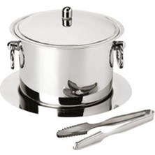 Feyza Design Şık ve Dayanıklı Küçük Buz Kovası Takımı, Sergilemenize Zarafet Katacak