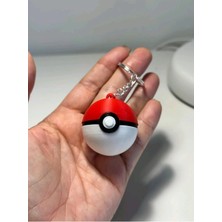 Anka Atölye Pokemon Pokeball /poketopu Anahtarlık – Çanta Aksesuarı ve Koleksiyon - Hediyelik Poke Topu (1ADET)