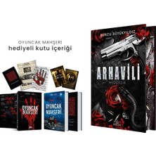 Guardian Yayınları Oyuncak Mahşeri Hediyeli Kutu Ciltli ve Arhavili 1 Medcezir Yan Boyamalı Ciltli