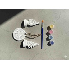 Thedimaro Ramazan Temalı Islami Boyama Seti – Allah (Cc), Muhammed (Sav) ve Ramazan Mübarek Yazılı 3 Figür – 3 Renk Boya + Fırça Dahil – Çocuk Aktivite ve Hobi Kiti