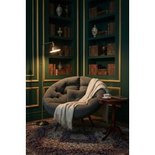 AVYNA Palace Luxury Edition Tekli Koltuk Berjer Tv & Dinlenme Koltuğu | Ergonomik ve Şık Tasarım - Füme