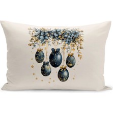 Bertille Home Ilkbahar Serisi Çift Tarafı Dijital Baskılı Kırlent Kılıfı (Spring Easter Paskalya)