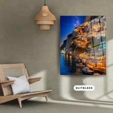 Glitglass Cam Tablo – Deniz Kenarında Romantik Atmosfer