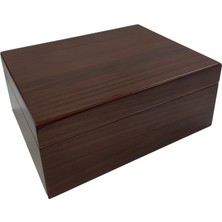 Falconetti Parlak Koyu Kahverengi Humidor Puro Kutusu RD75KHV