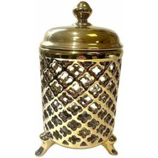 Feyza Design Küçük Boy Azra Kavanoz 17CM, Şık ve Dayanıklı Cam Saklama Kabı