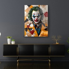 Glitglass Cam Tablo - Sanatsal Joker Portresi