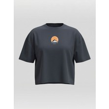 Broco Kadın Oversize Yumuşak Kumaş Anatolian Soul Ver.2 Crop T-Shirt