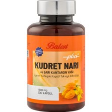 Balen Kudret Narı ve Sarı Kantaron Yağı Plus - 1580 mg 100 Yumuşak Kapsül