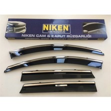 Btl Otomotiv Fiat Egea Kromlu Cam Rüzgarlığı Krom Rüzgarlık 2016 - 2022 Sedan / Hb Uyumlu