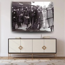 Glitglass Atatürk Temalı Şık ve Dayanıklı Cam Tablo