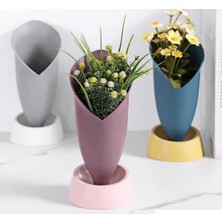 Akinco Lale Figürlü Dekoratif Vazo