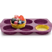 Feyza Design Mor Silikon Turta Kalıbı, Pratik ve Şık Tatlılar Için Mükemmel