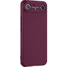 Adige Tecno Spark Slim 5g Kılıf Lansman Içi Kadife Silikon Mürdüm