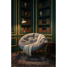 AVYNA Palace Luxury Edition Tekli Koltuk Berjer Tv & Dinlenme Koltuğu | Ergonomik ve Şık Tasarım - Gri