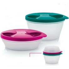 Feyza Design 2'li Saklama Kapları Seti, 500 ml ve 240 Ml, Pratik ve Şık Tasarım
