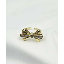 SY Aksesuar Çelik Gold Yüzük(Ayarlanabilir)