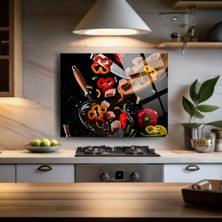 Glitglass Mutfak Cam Tablo - Modern ve Şık Dokunuş