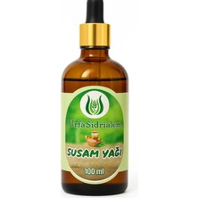 Motto Ticaret %100 Doğal Soğuk Sıkım Saf Susam Yağı - 100 ml | Cilt, Saç ve Vücut Bakımı Için Bitkisel Bakım Yağı