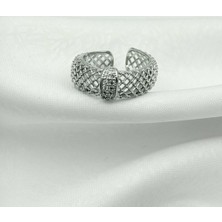 SY Aksesuar Çelik Silver Yüzük(Ayarlanabilir)
