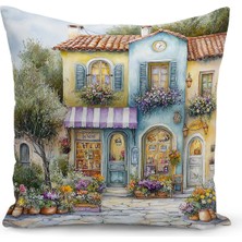 Bertille Home Ilkbahar Serisi Çift Tarafı Dijital Baskılı Kırlent Kılıfı (Spring Easter Paskalya)