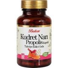 Balen Kudret Narı & Propolis Kapsül - 60 Adet x 375 mg | Doğal Destekli Zengin İçerik