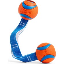 Chuckit! Ultra Duo Tug 2'li Köpek Çekiştirme Topu (Orta Boy)