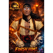 Sera3D Mortal Kombat Liu Kang Figür Büyük Boy