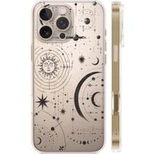 3gen Case Iphone 16 Pro Max Uyumlu Desenli Şeffaf Silikon Kılıf AST16