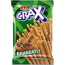 Eti Crax Baharatlı Çubuk Kraker 80 G x 17 Adet