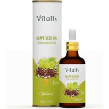 Vitally Üzüm Çekirdeği Yağı 50 ml (Soğuk Sıkım)