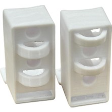 Süppürge Beko Ile Uyumlu 674580EB Buzdolabı Kapı Kolu Üst ve Alt Montaj Kiti